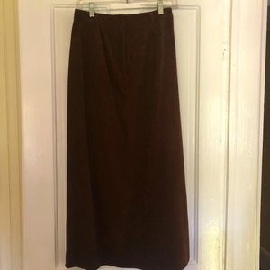 Talbots Ultra-suede skirt. Never worn! Perfect condition.